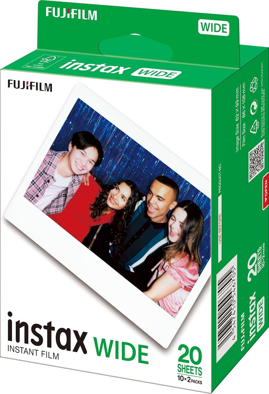 imageFUJIFILM Instax Wide Monochrome Film 10 ExposuresWhite Border