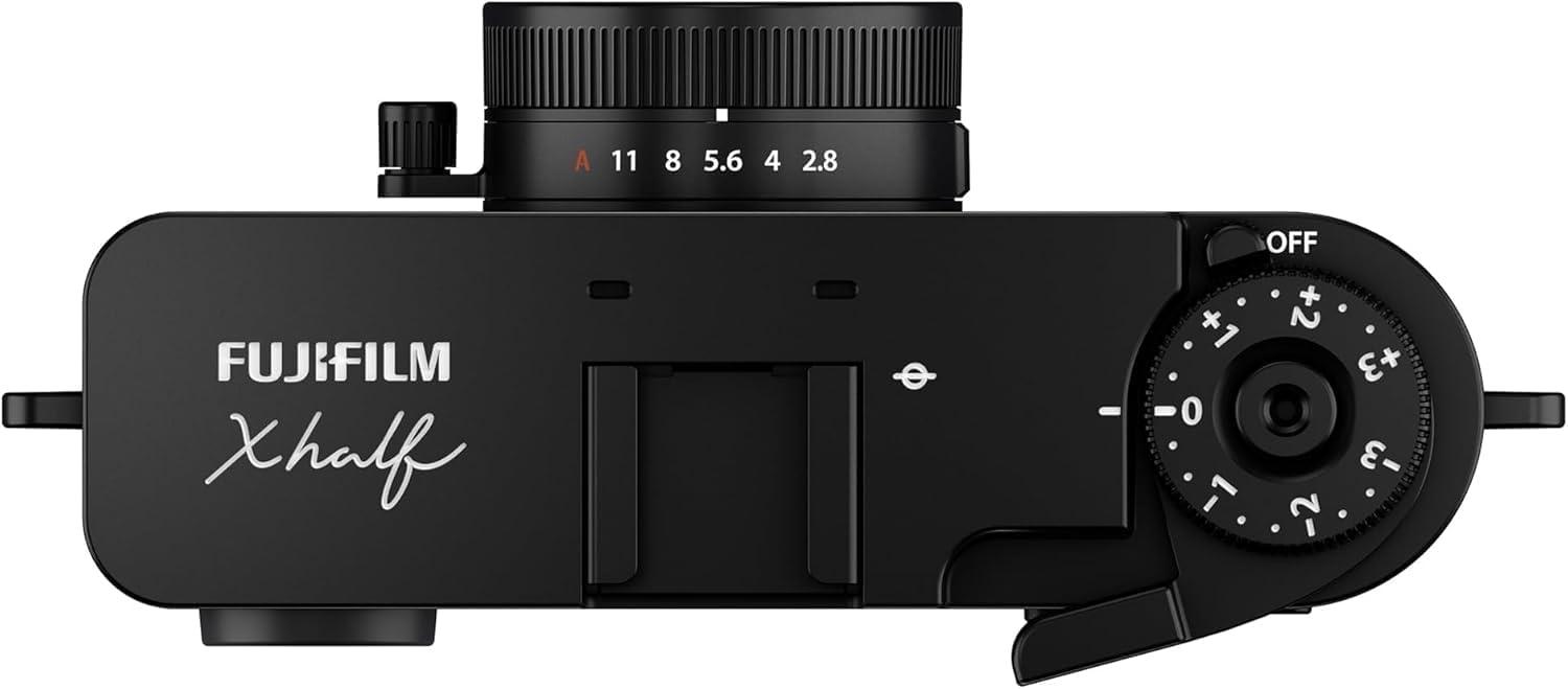 imageFUJIFILM X Half Premium Compact Camera BlackBlack Clay White Printer