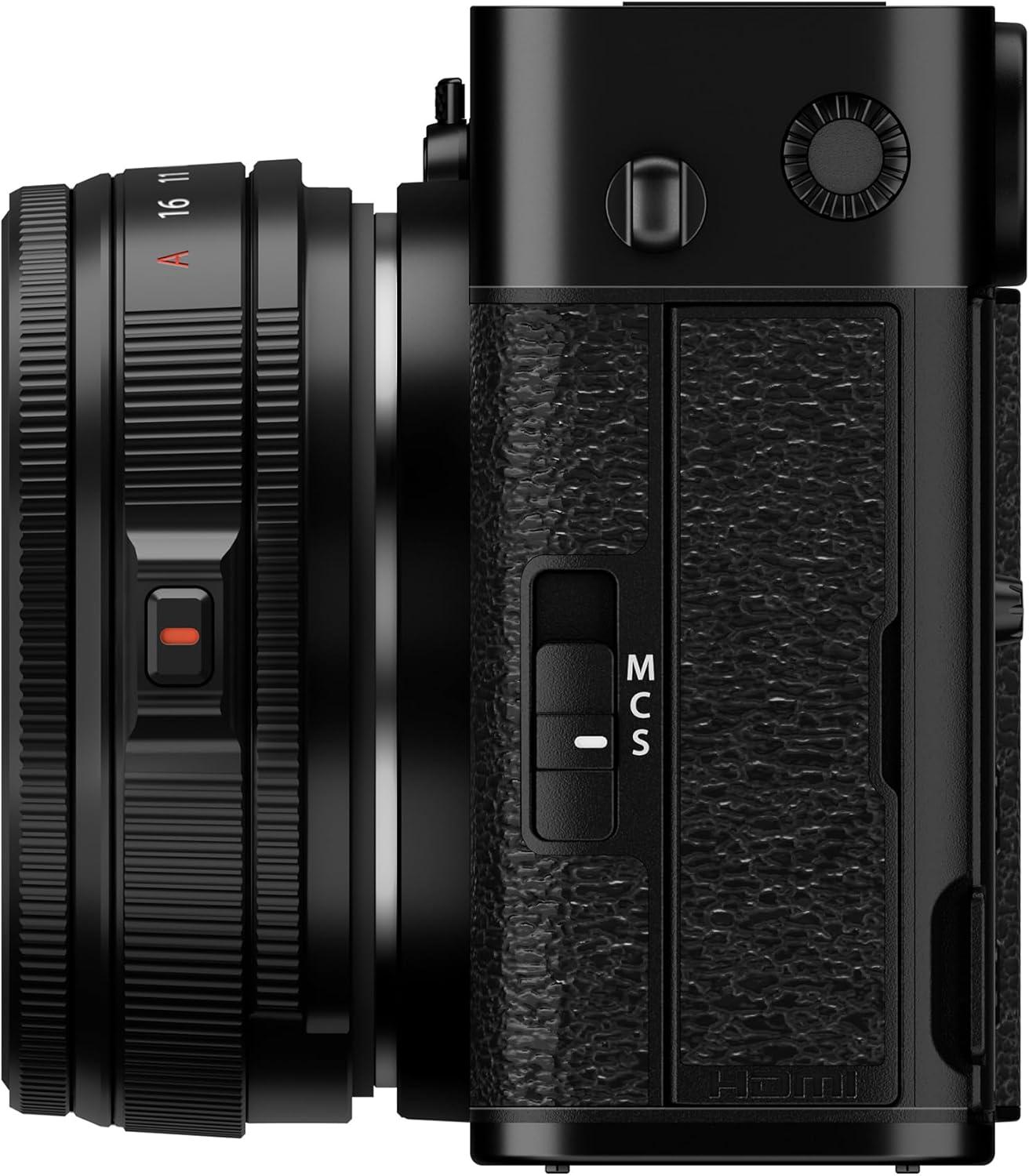 imageFUJIFILM XE5 Mirrorless Digital Camera XF23mmF28 Lens Kit BlackBlack
