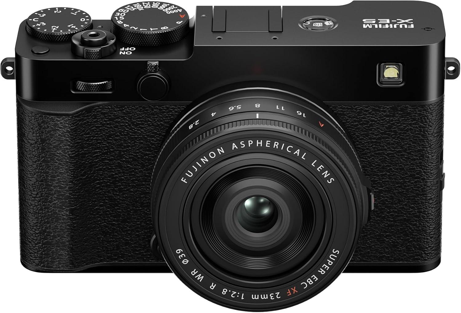 imageFUJIFILM XE5 Mirrorless Digital Camera XF23mmF28 Lens Kit BlackBlack