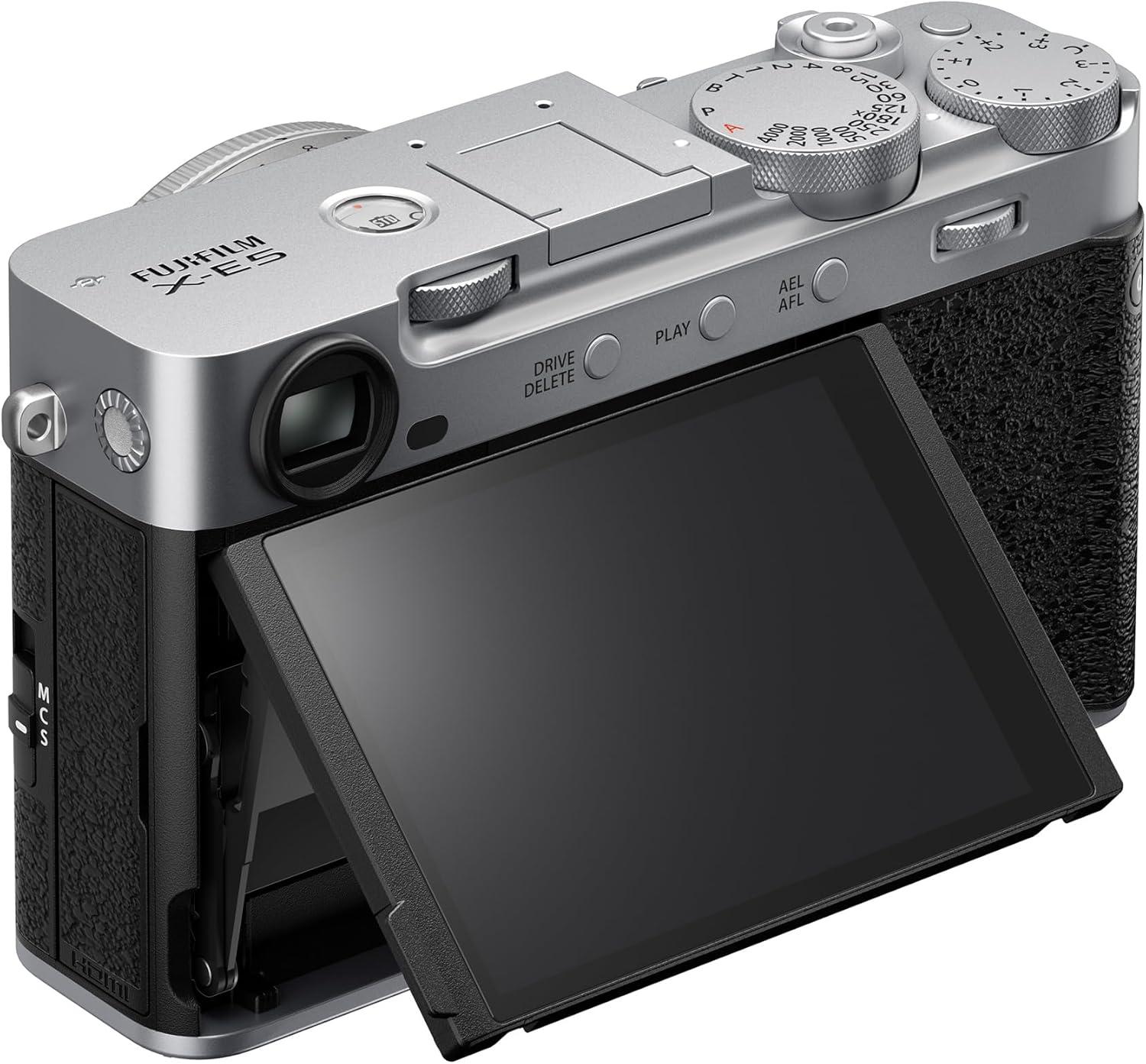 imageFUJIFILM XE5 Mirrorless Digital Camera XF23mmF28 Lens Kit BlackSilver
