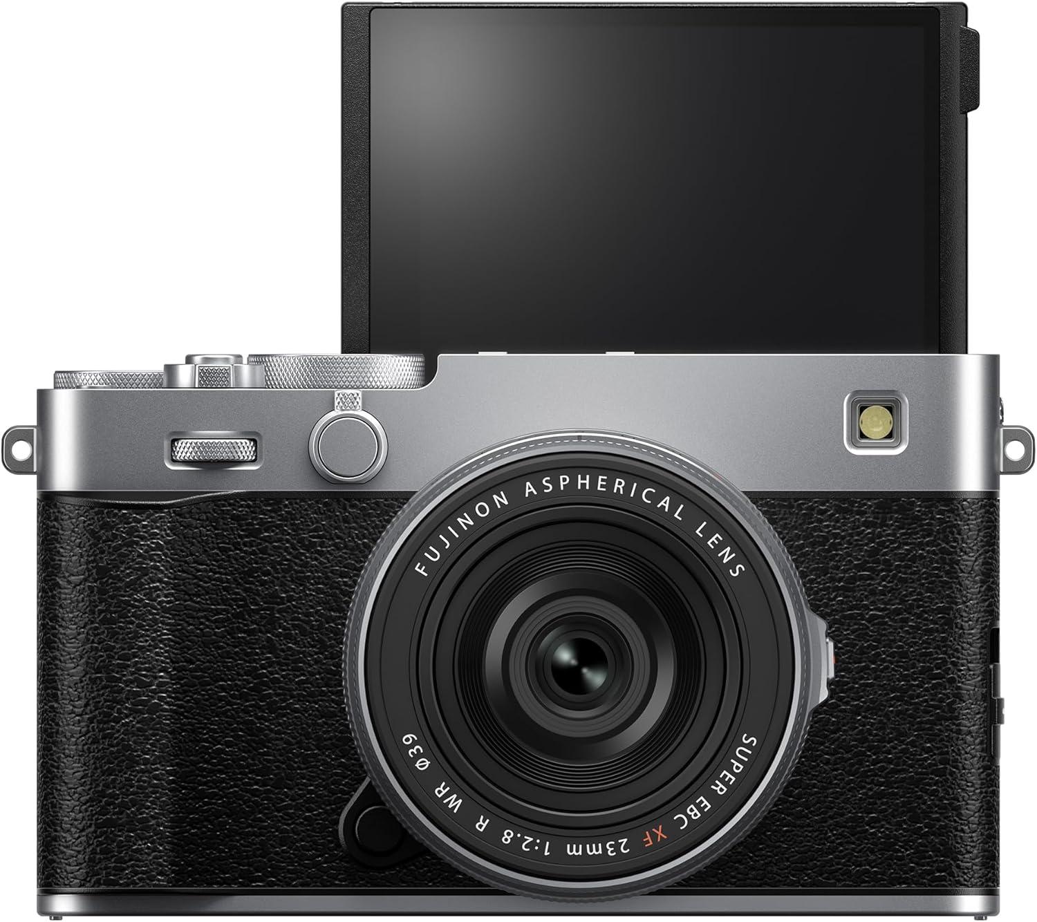 imageFUJIFILM XE5 Mirrorless Digital Camera XF23mmF28 Lens Kit BlackSilver