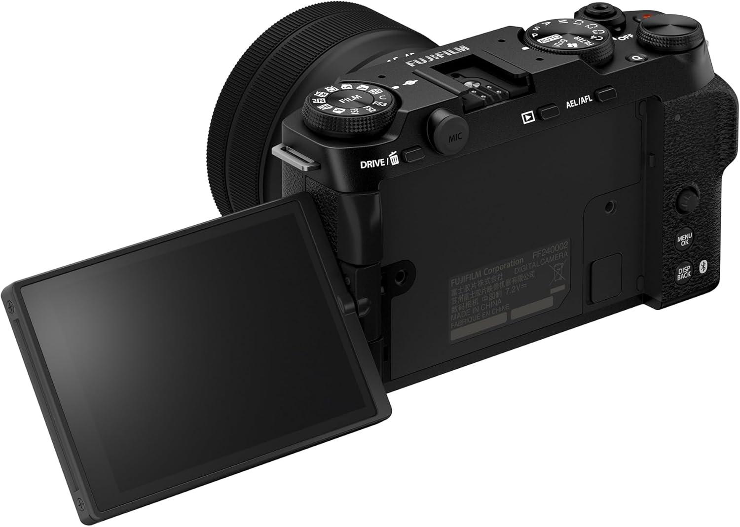 imageFUJIFILM XM5 Mirrorless Digital Camera Body BlackBlack