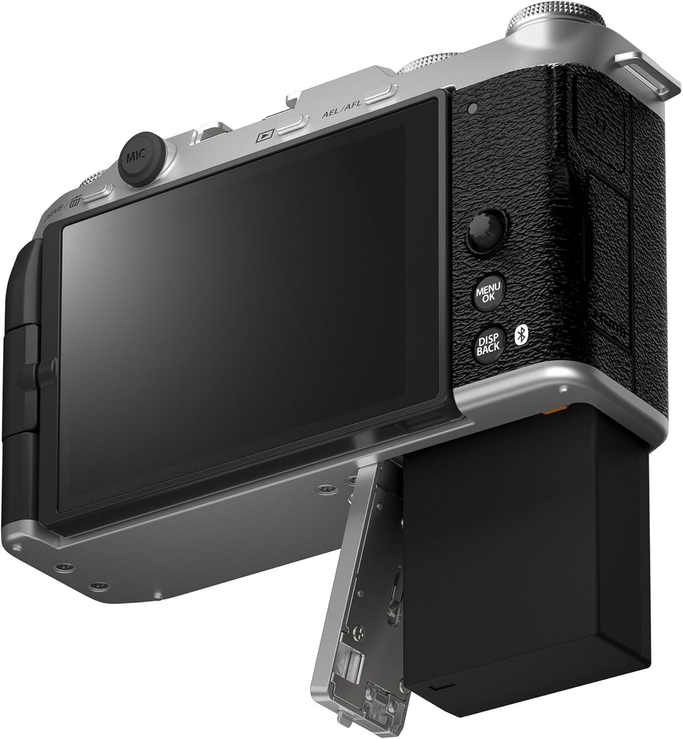 imageFUJIFILM XM5 Mirrorless Digital Camera Body BlackSilver
