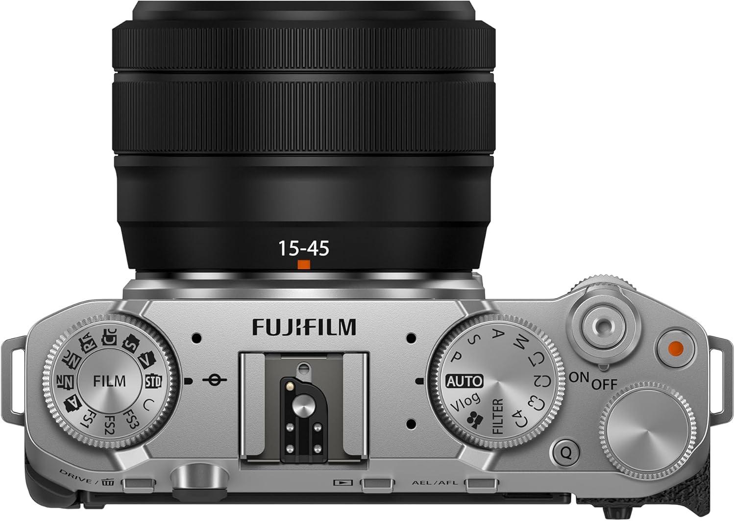 imageFUJIFILM XM5 Mirrorless Digital Camera Body BlackSilver