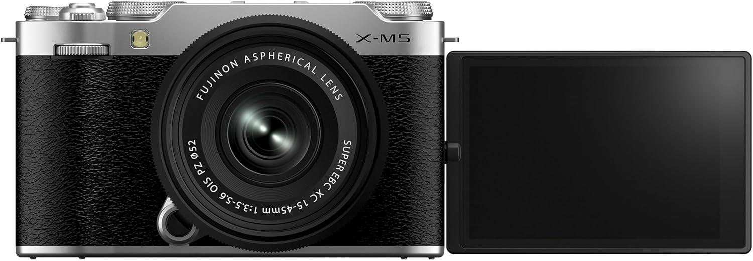 imageFUJIFILM XM5 Mirrorless Digital Camera Body BlackSilver
