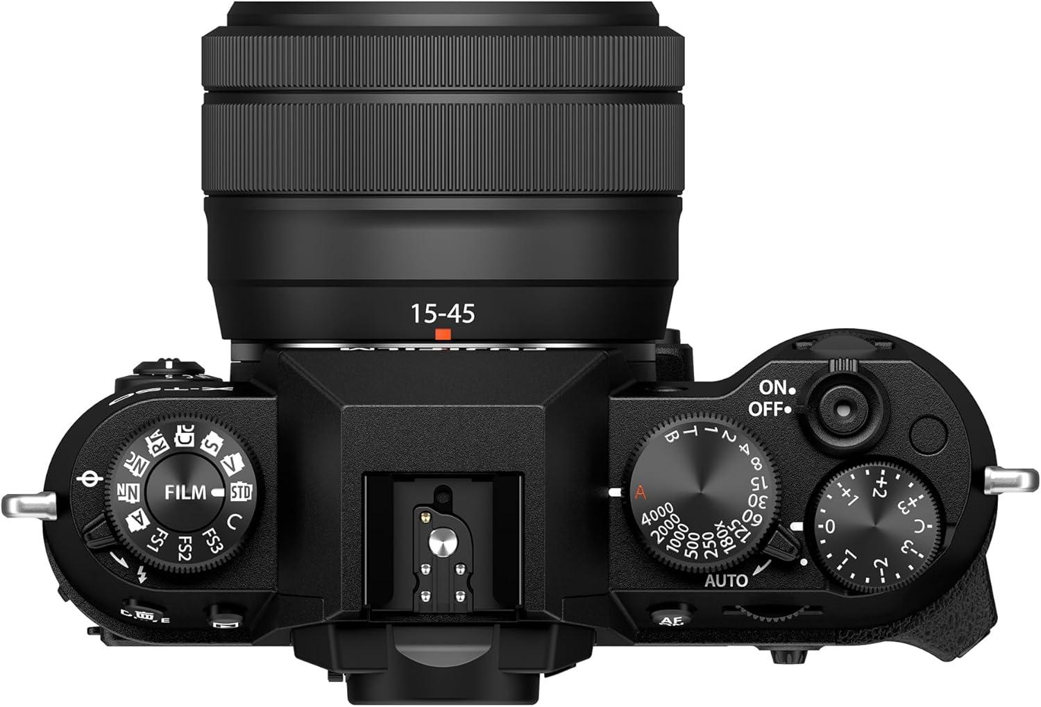 imageFUJIFILM XT50 Mirrorless Digital Camera Body BlackBlack