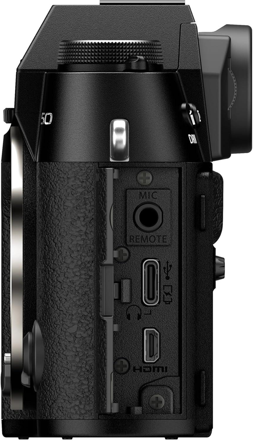 imageFUJIFILM XT50 Mirrorless Digital Camera Body BlackBlack
