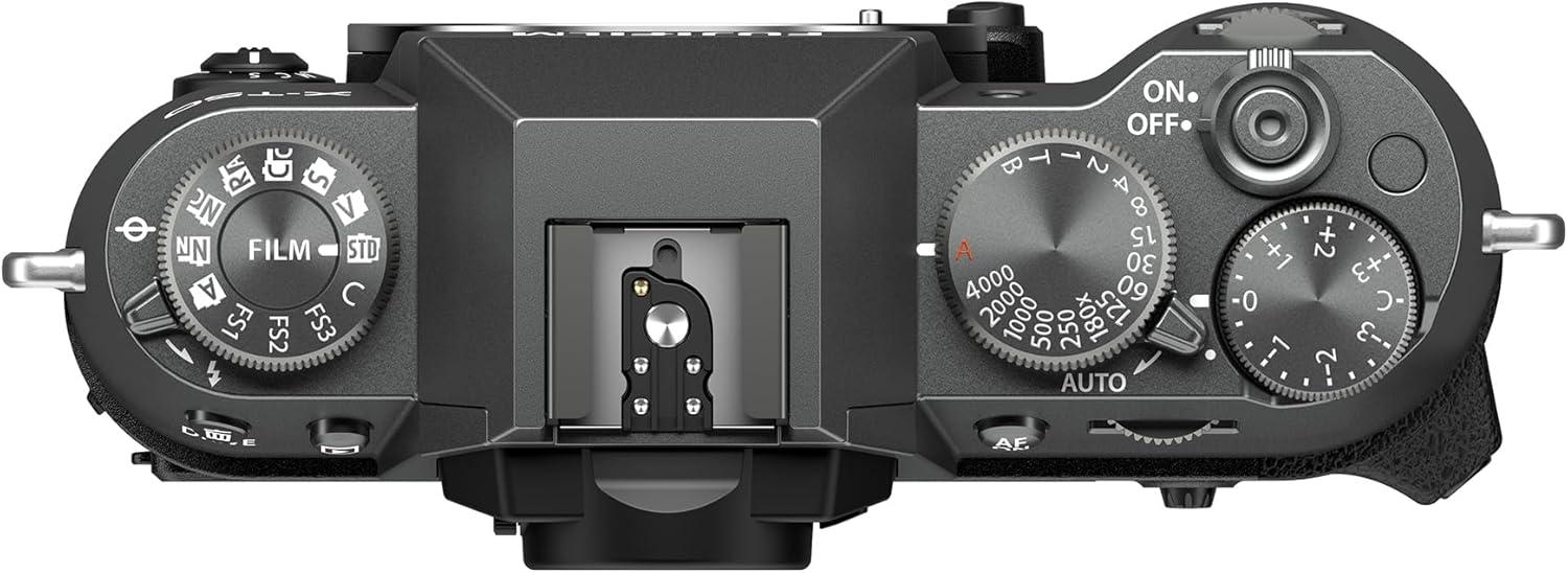 imageFUJIFILM XT50 Mirrorless Digital Camera Body BlackCharcoal Silver