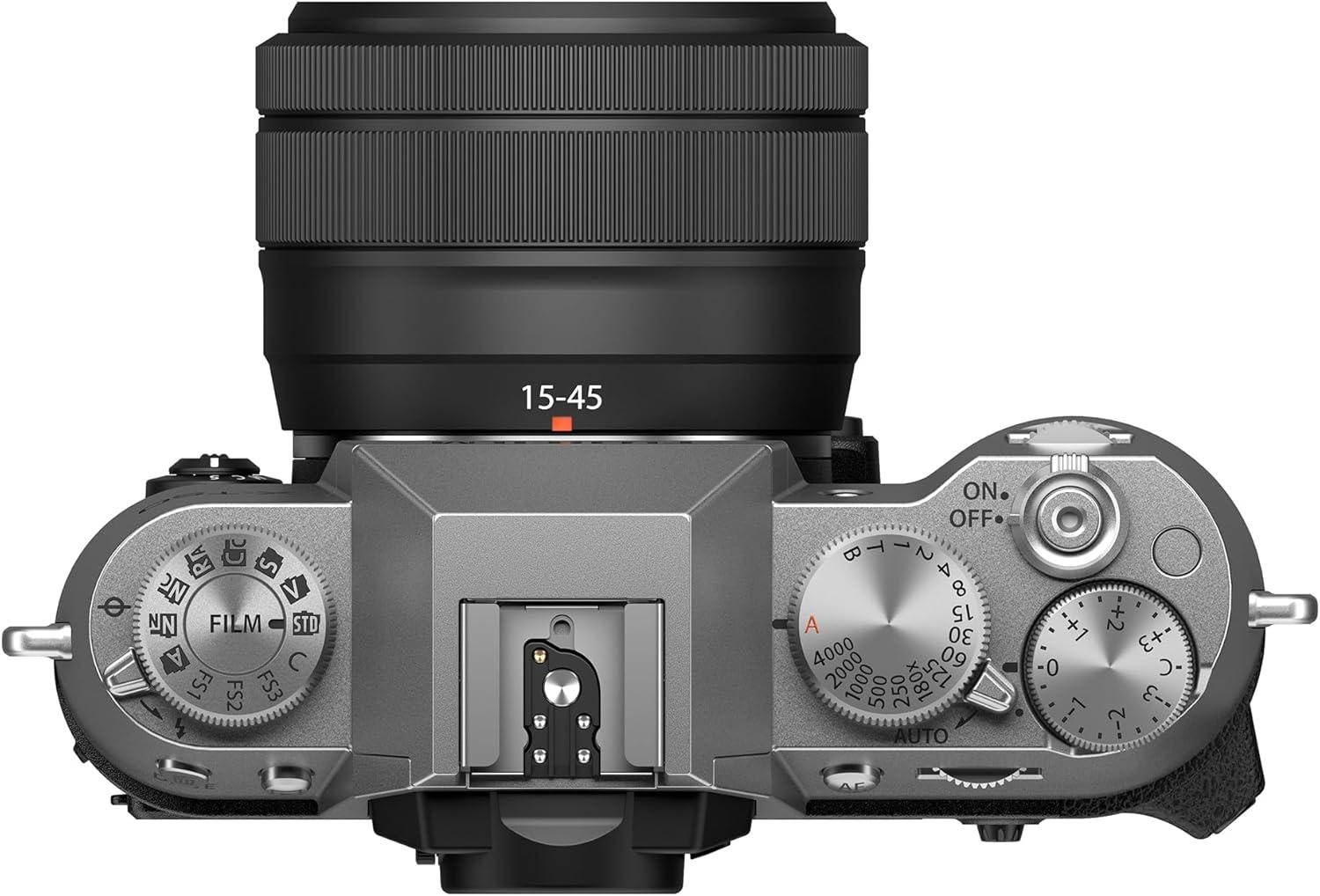 imageFUJIFILM XT50 Mirrorless Digital Camera Body BlackSilver