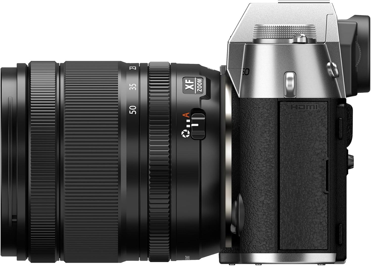 imageFUJIFILM XT50 Mirrorless Digital Camera Body BlackSilver