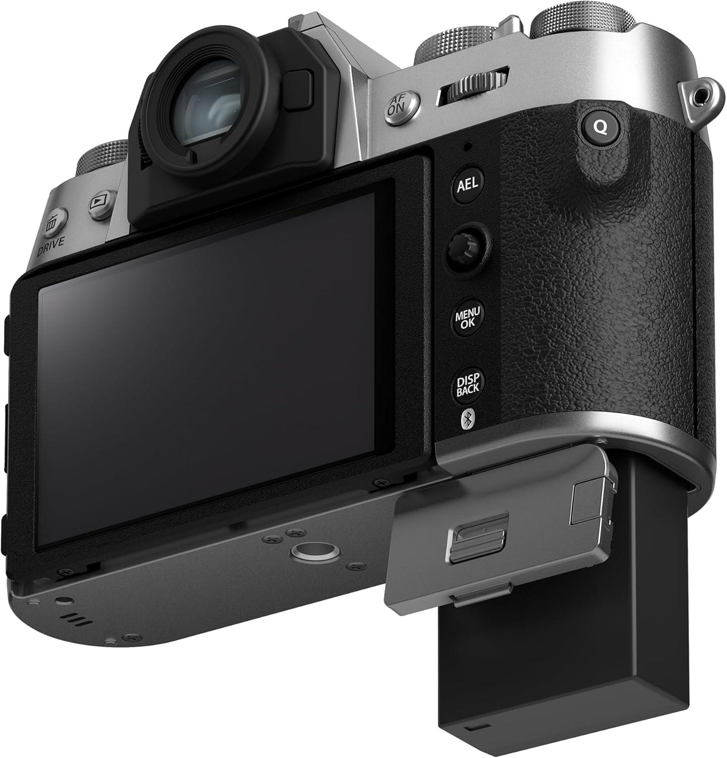 imageFUJIFILM XT50 Mirrorless Digital Camera Body BlackSilver