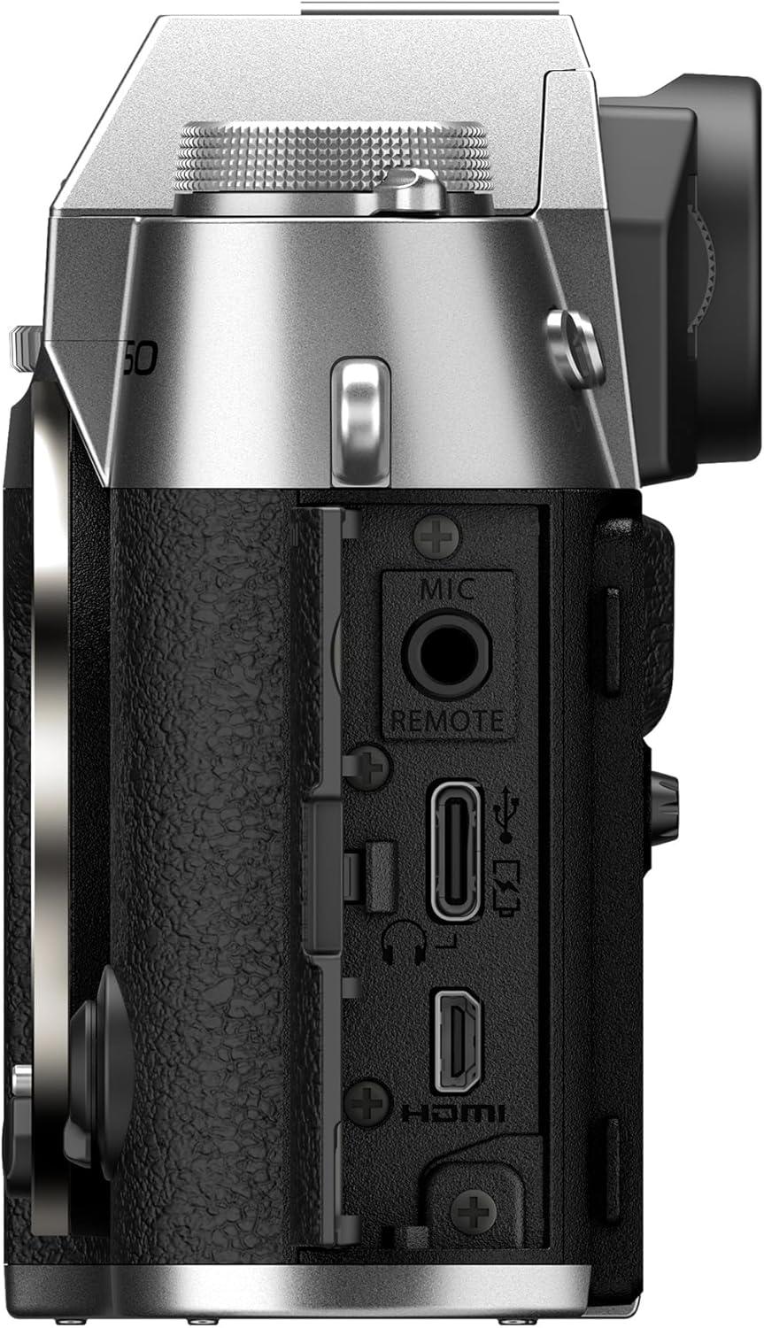 imageFUJIFILM XT50 Mirrorless Digital Camera Body BlackSilver