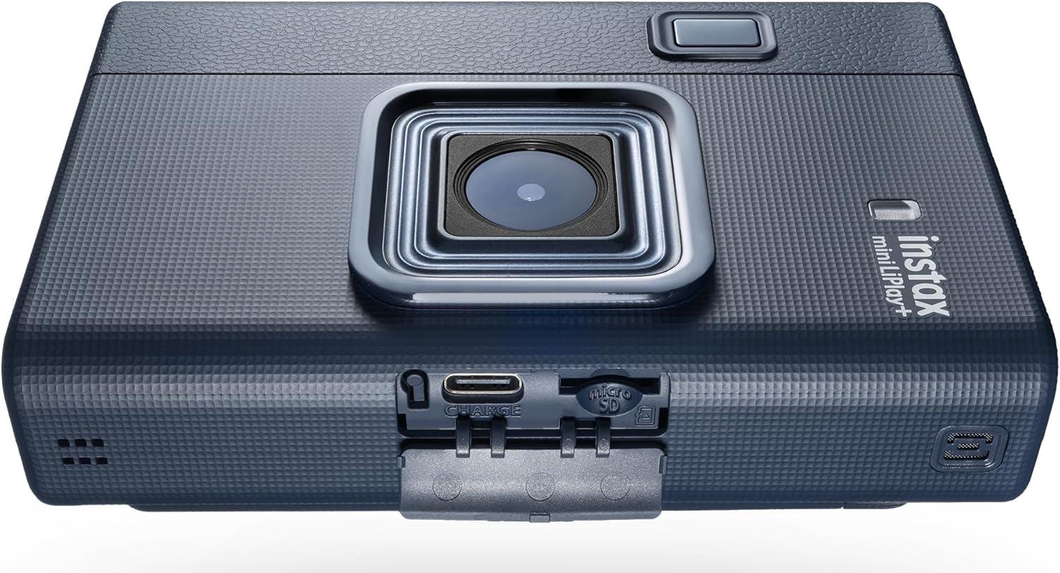 imageFUJIFILM instax mini LiPlay Hybrid Instant Camera Midnight BlueMidnight Blue