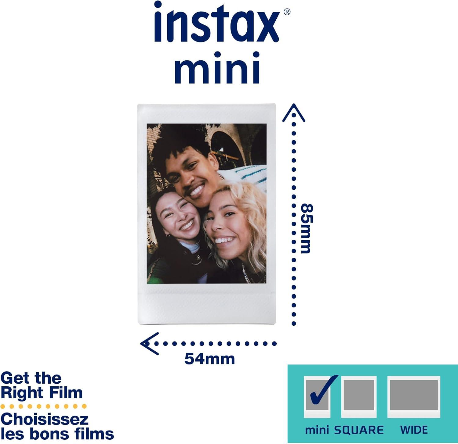 imageFujifilm INSTAX Mini LIPLAY Hybrid Instant Camera Misty WhiteMisty White