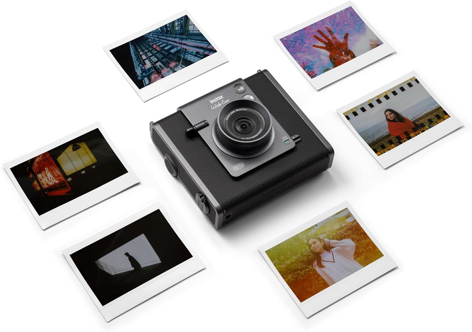 imageFujifilm INSTAX Wide Evo Instant Film CameraCamera only