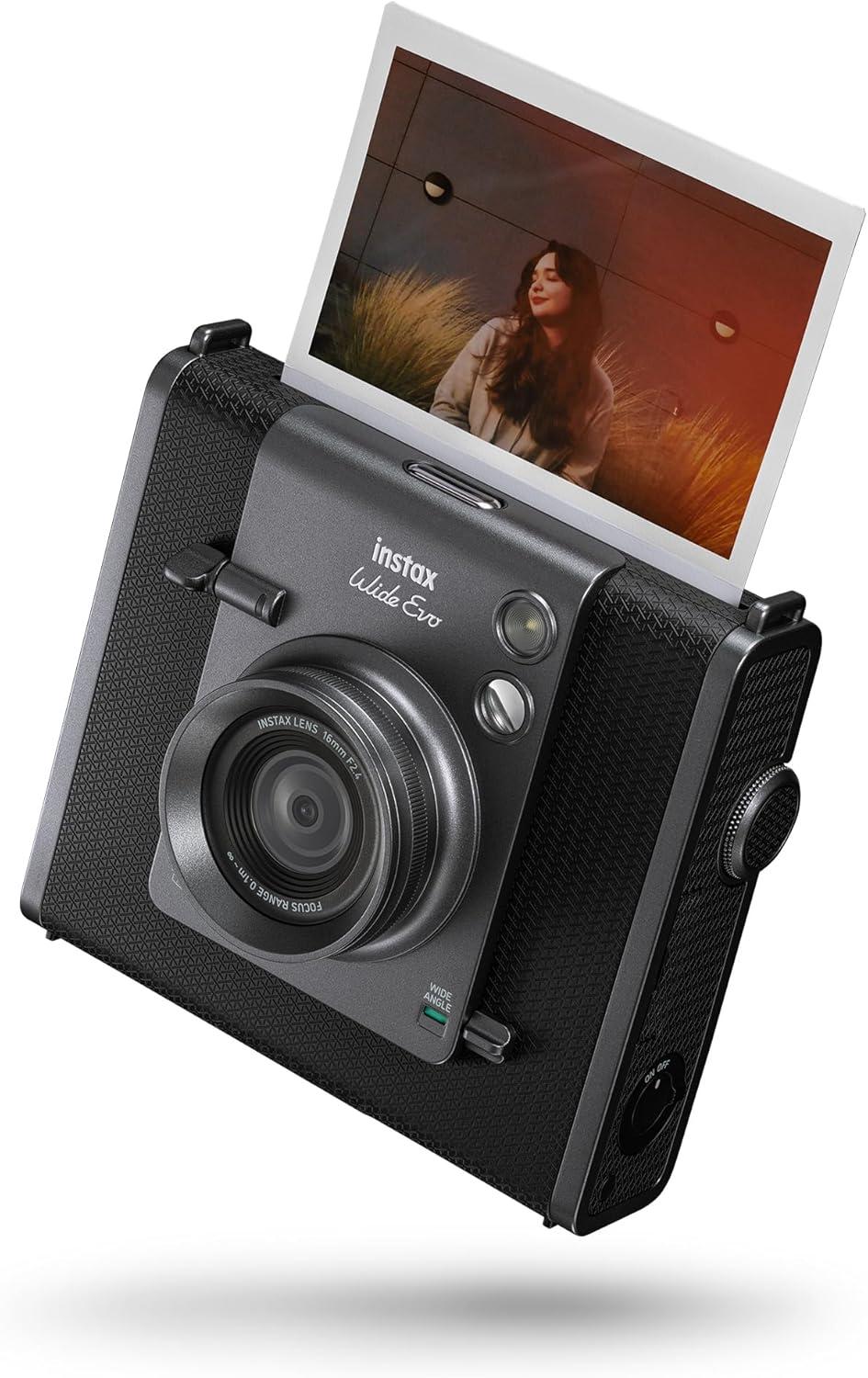 imageFujifilm INSTAX Wide Evo Instant Film CameraCamera only