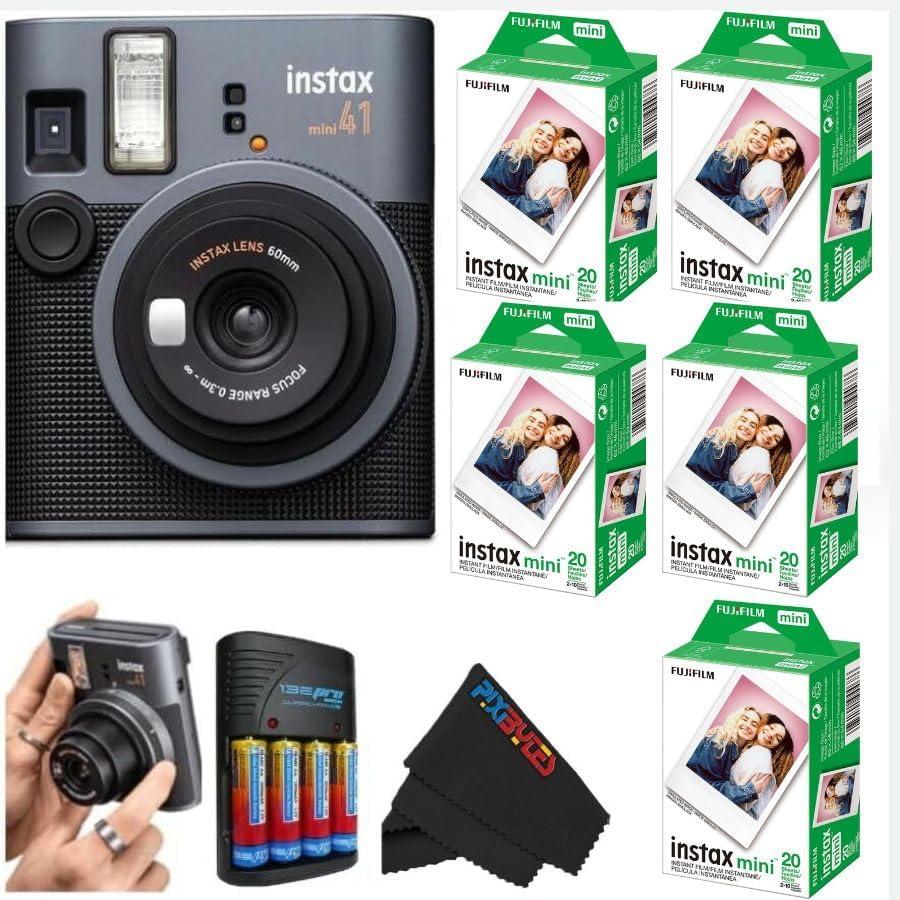 imageFujifilm Instax Mini 41 Instant Film CameraBlack