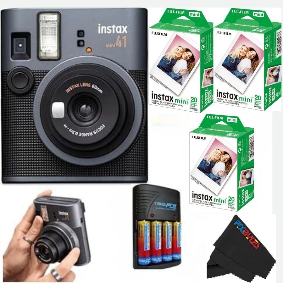imageFujifilm Instax Mini 41 Instant Film CameraBlack