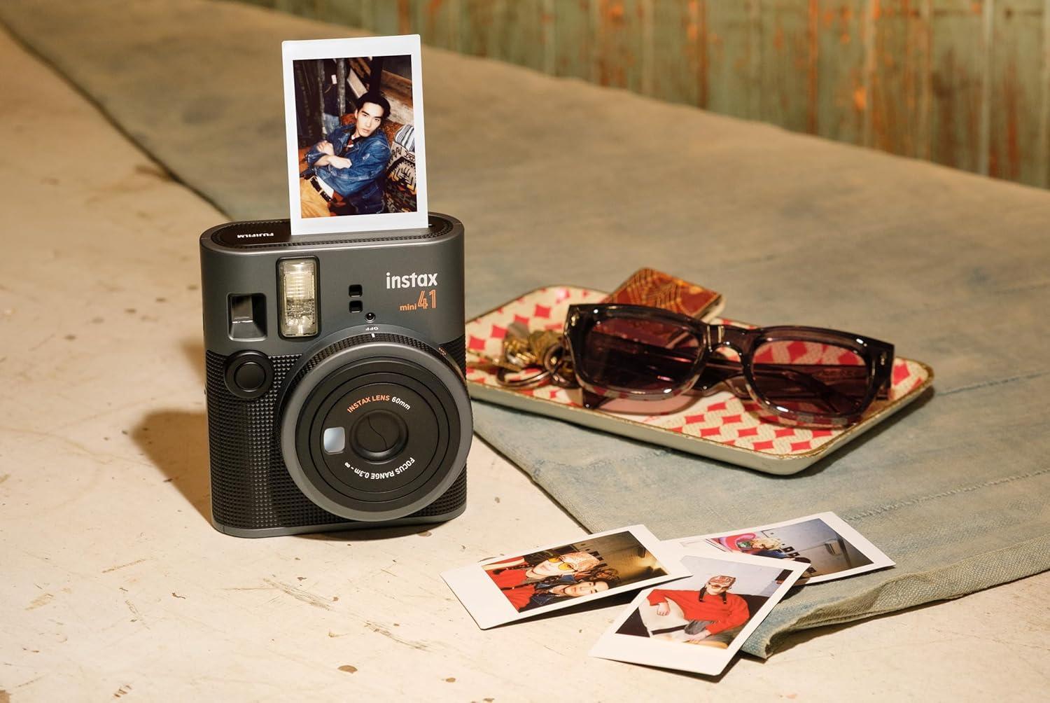 imageFujifilm Instax Mini 41 Instant Film CameraBlack