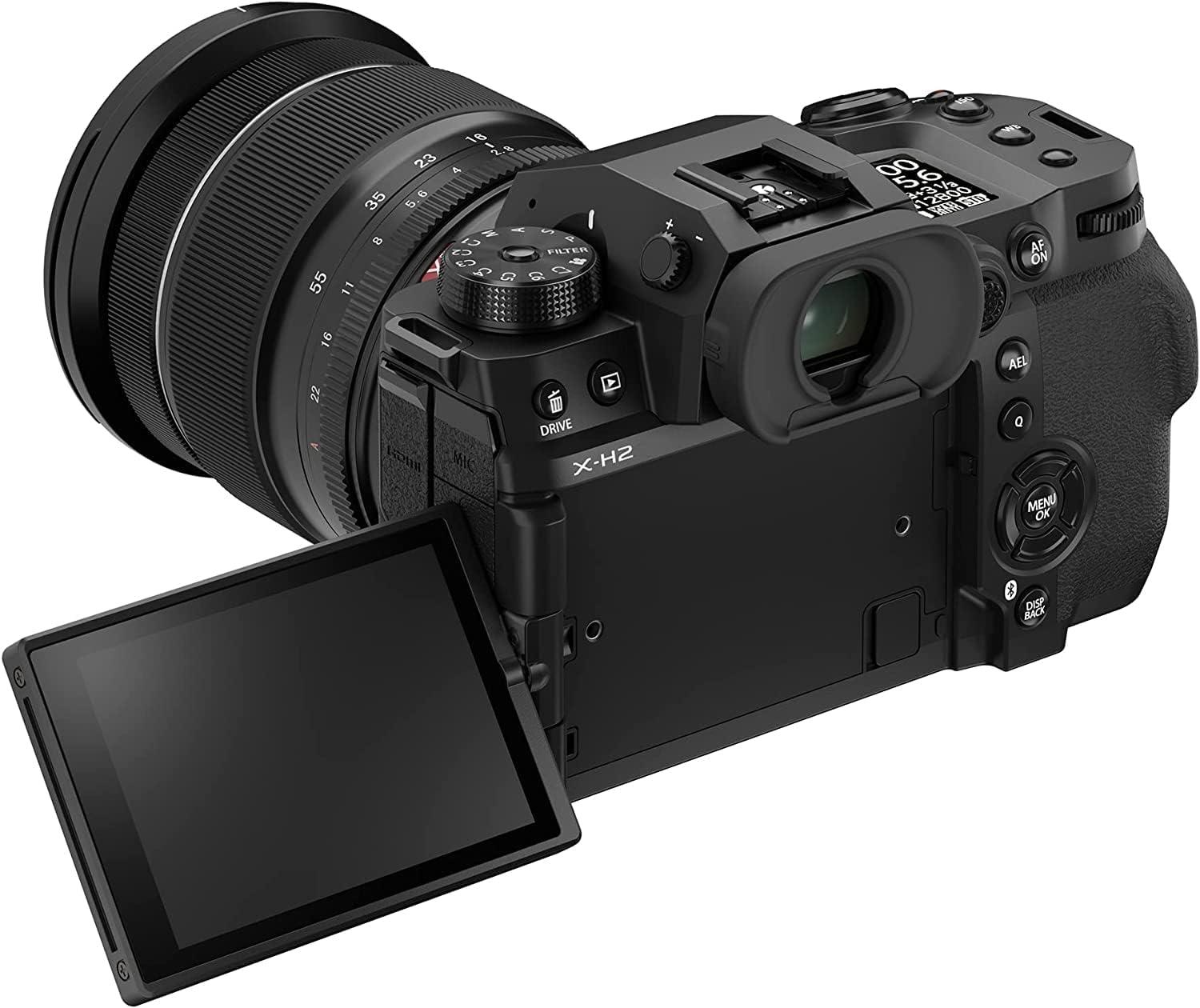 imageFujifilm XH2 Mirrorless Camera Body BlackCamera Only