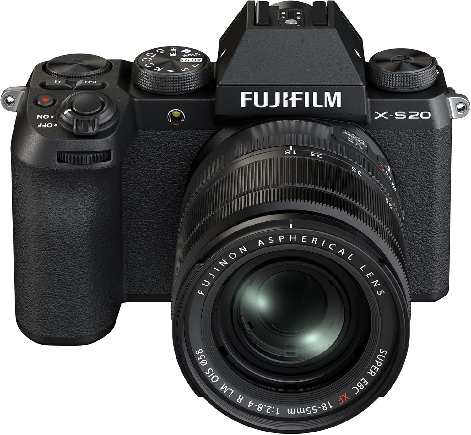 imageFujifilm XS20 Mirrorless Camera BodyBlack