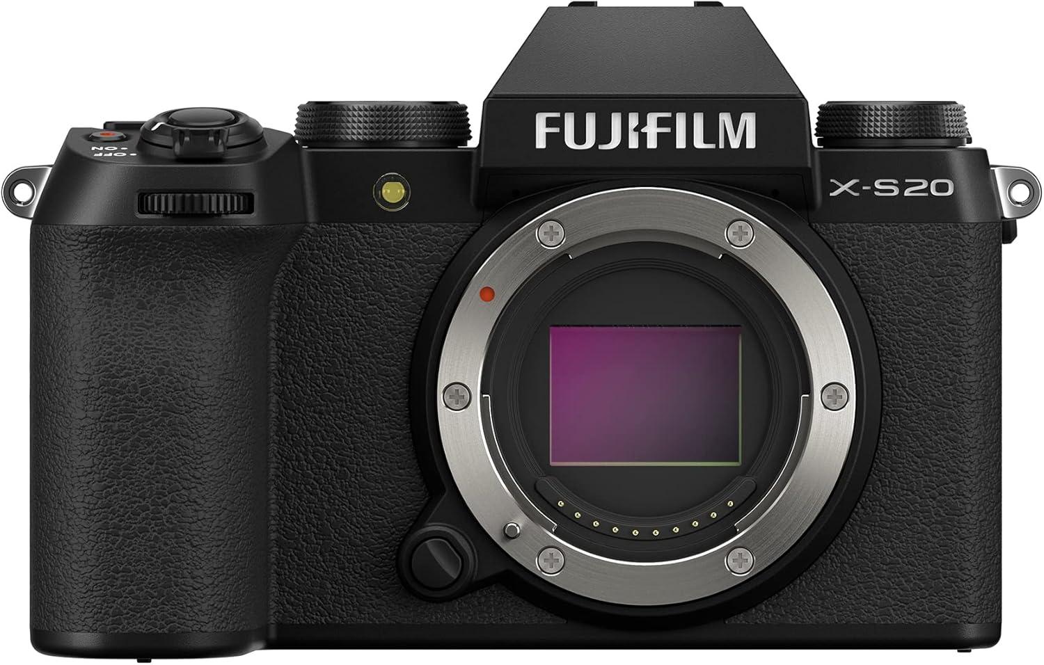 imageFujifilm XS20 Mirrorless Camera BodyBlack
