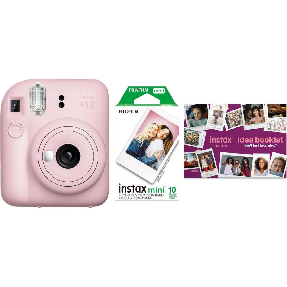 imageFUJIFILM Instax Mini 12 Holiday Bundle 2025 Pastel BluePink
