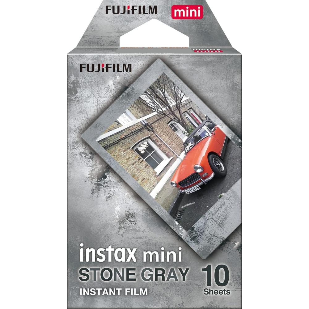 imageFUJIFILM Instax Mini Blue Marble Film 10 ExposuresGray