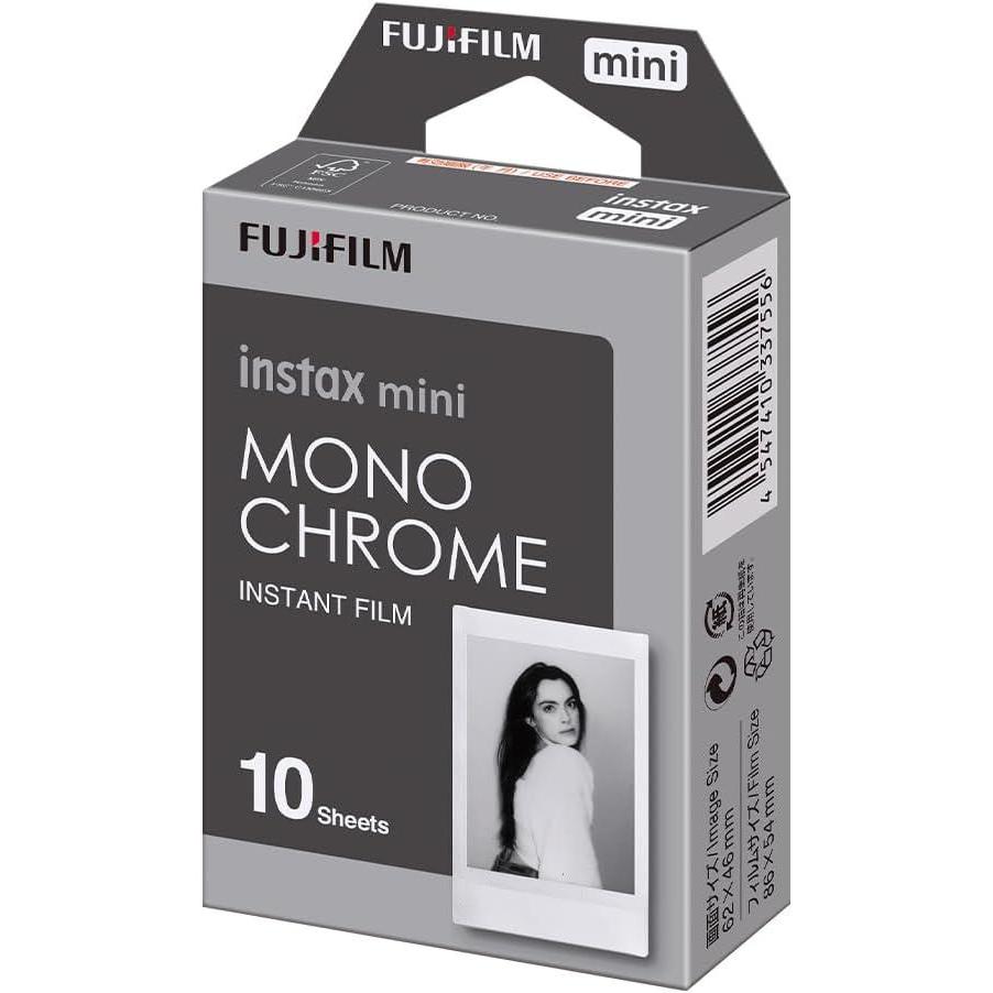 imageFUJIFILM Instax Mini Monochrome Film  10 Exposures10 Count Pack of 1