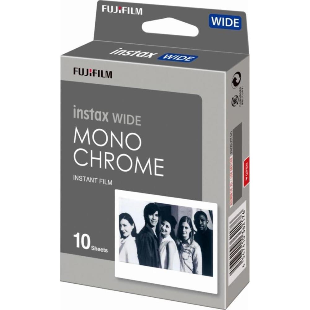 imageFUJIFILM Instax Wide Monochrome Film 10 ExposuresWhite