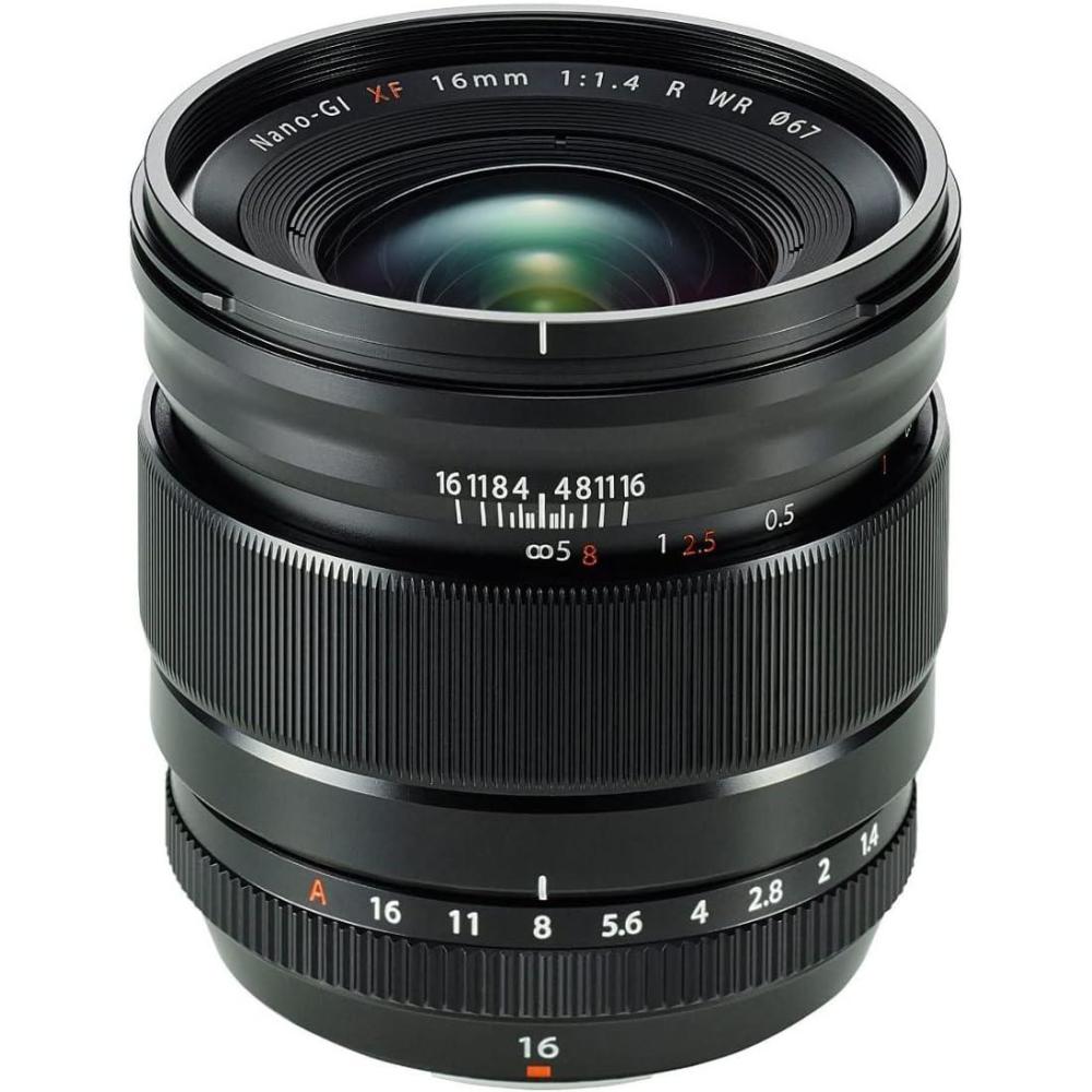 imageFujifilm Fujinon Lens XF 16mm F14 R WR BlackLens Only