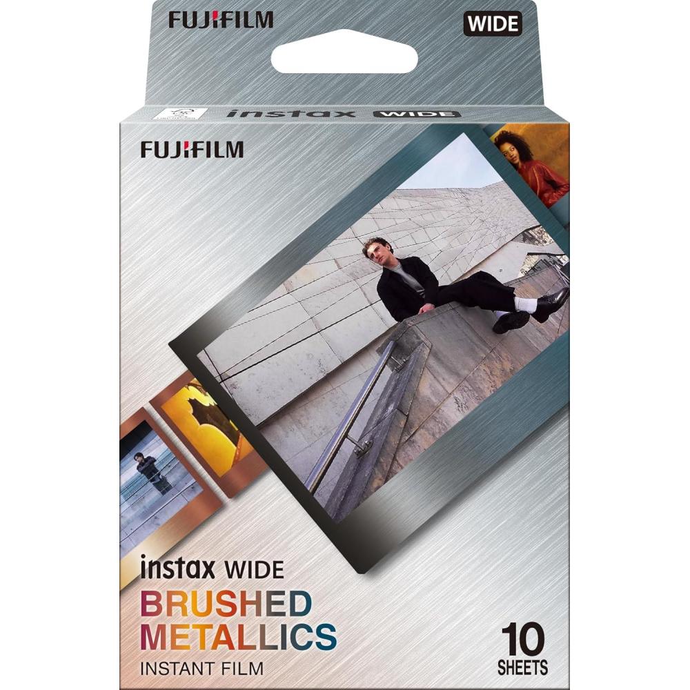 imageFujifilm INSTAX Wide Brushed Metallics Instant Film 10 Exposures
