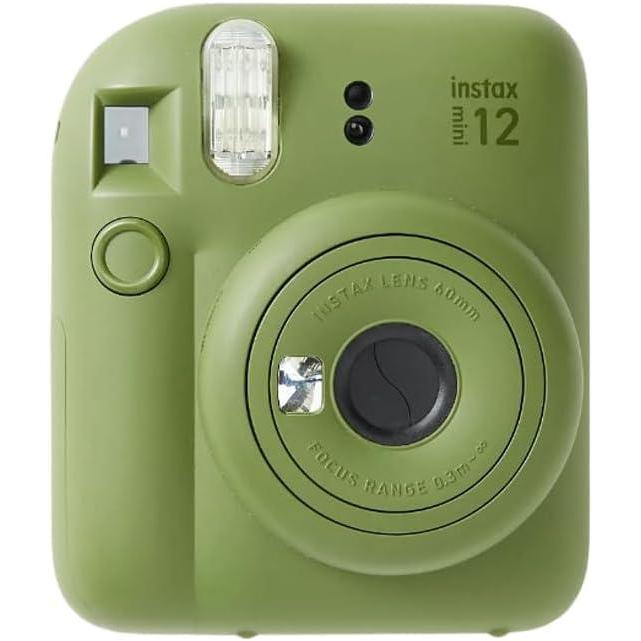 imageFujifilm Instax Mini 12 Instant Film Camera Clay WhiteOlive Green