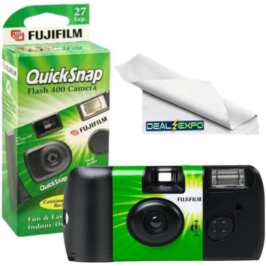 imageFujifilm QuickSnap Flash 400 OneTimeUse Camera 2 Pack1Pack
