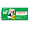 FUJIFILM Instax Mini Instant Film Twin Pack (White), 20 Photos(1 Twin Pack)
