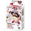 FUJIFILM Instax Mini Spray Art Film – 10 Exposures(Heart Sketch)