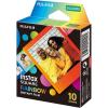 FUJIFILM Instax Square Monochrome Film – 10 Exposures(Rainbow Border)