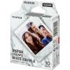 FUJIFILM Instax Square White Marble Film – 10 Exposures(Whitemarble Border)