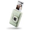 Fujifilm INSTAX Mini LIPLAY Hybrid Instant Camera – Misty White(Matcha Green)