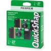 Fujifilm QuickSnap Flash 400 One-Time-Use Camera – 2 Pack(2-Pack)