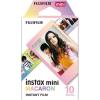 FUJIFILM Instax Mini Blue Marble Film – 10 Exposures(Macaron)