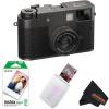 FUJIFILM X Half Premium Compact Camera – Black(Charcoal Silver (Clay White Printer))