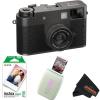 FUJIFILM X Half Premium Compact Camera – Black(Charcoal Silver (Sage Green Printer))