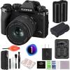 FUJIFILM X-T5 Mirrorless Digital Camera XF16-80mm Lens Kit – Black(Black)