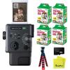 FUJIFILM instax mini Evo Cinema(Camera w/ BuzzPhoto Four Pack Bundle + Tripod)