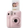 Fujifilm Instax Mini 12 Instant Film Camera, Clay White(Blossom Pink)