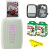 Fujifilm Instax Mini Link 3 Smartphone Printer – Sage Green(w/ 40 Film Sheets + Carrying Case)