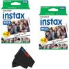 Fujifilm Instax Wide Film Twin Pack (White)(2 Twin Pack (40 Sheets))