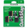 Fujifilm QuickSnap Flash 400 One-Time-Use Camera – 2 Pack(2-Pack)